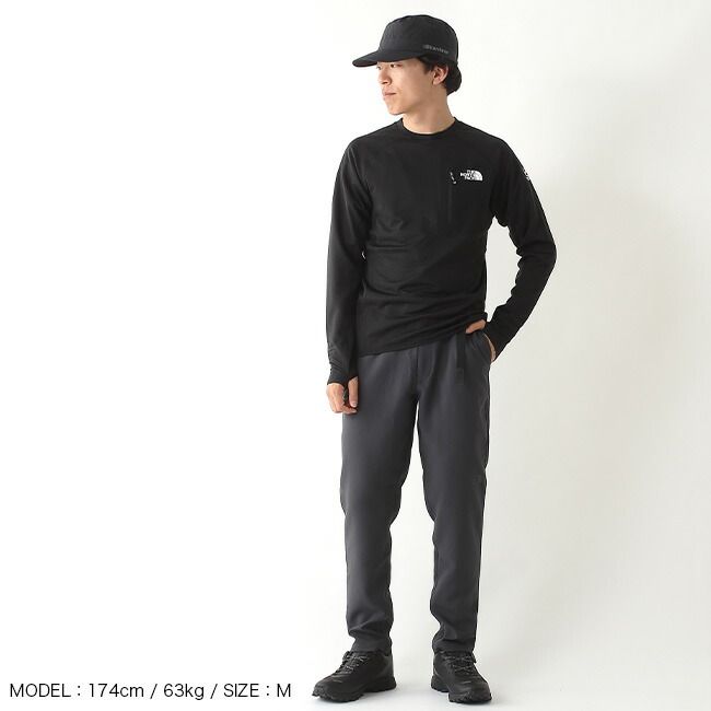 THE NORTH FACE ノースフェイス エクスペディションドライドットクルー ユニセックス NT 12523 ブラック