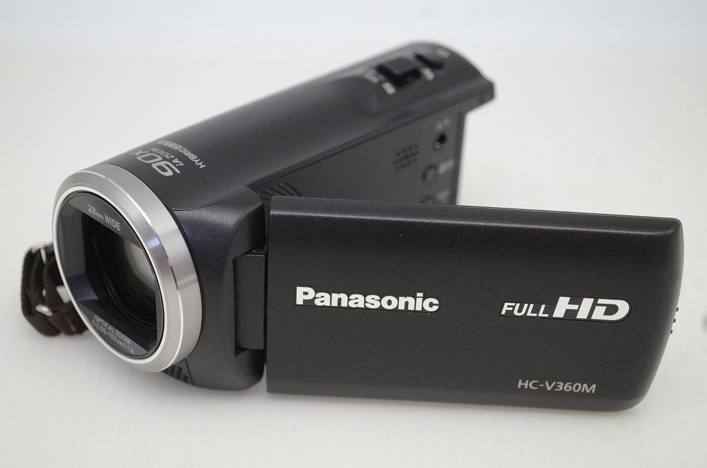 Panasonic パナソニック デジタルハイビジョンビデオカメラ HC V 360 M ブラック 元 251127 g