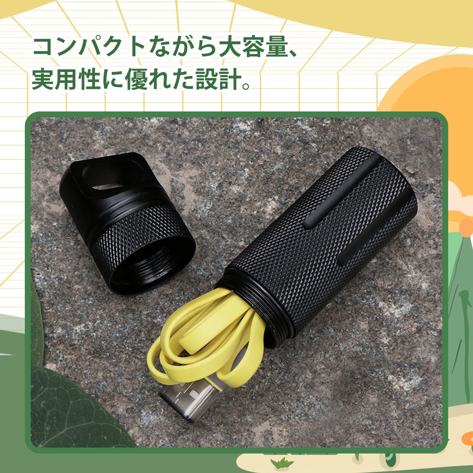 ポータブル灰皿 携帯灰皿 おしゃれ ポケット灰皿 収納ボトル 防水灰皿
