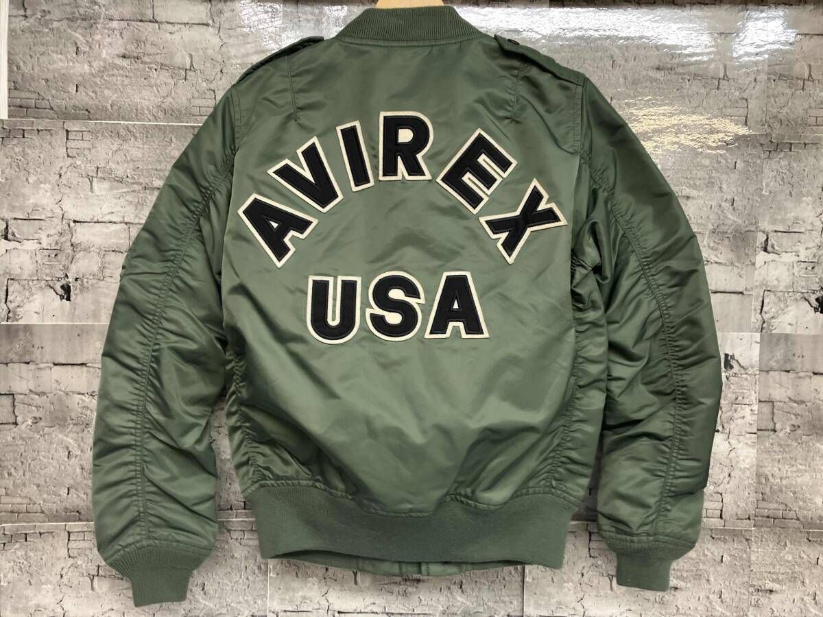AVIREX L-2B コマーシャルロゴ 6262081 カーキ フライトジャケット