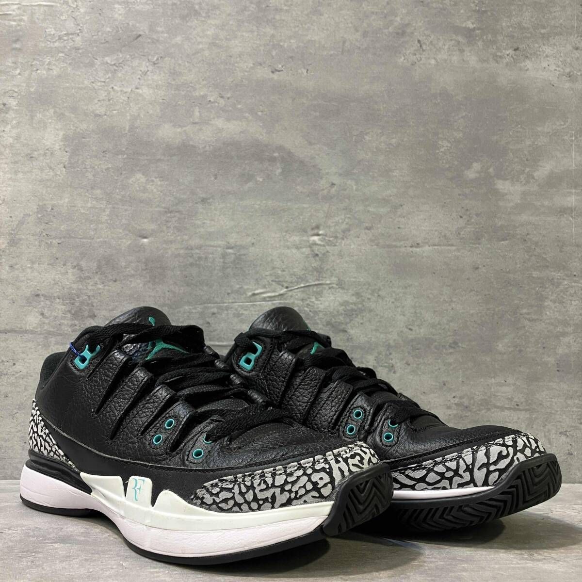 Nike zoom vapor rf Ｘ NIKE Zoom Vapor RF X ズームヴェイパー ブルー グレー ブラック