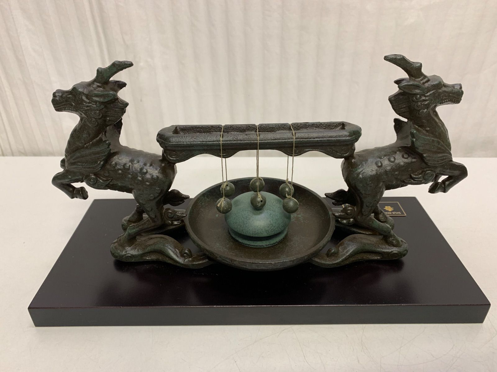 松栄堂 麒麟香時計 香時計 線香時計 中国神話 麒麟 共箱付き 未使用品
