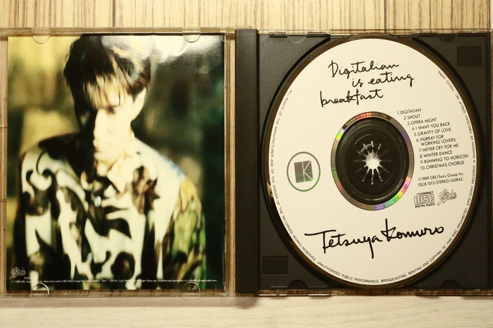国内盤CD☆小室哲哉/TETSUYA KOMURO□ Digitalian is eating breakfast