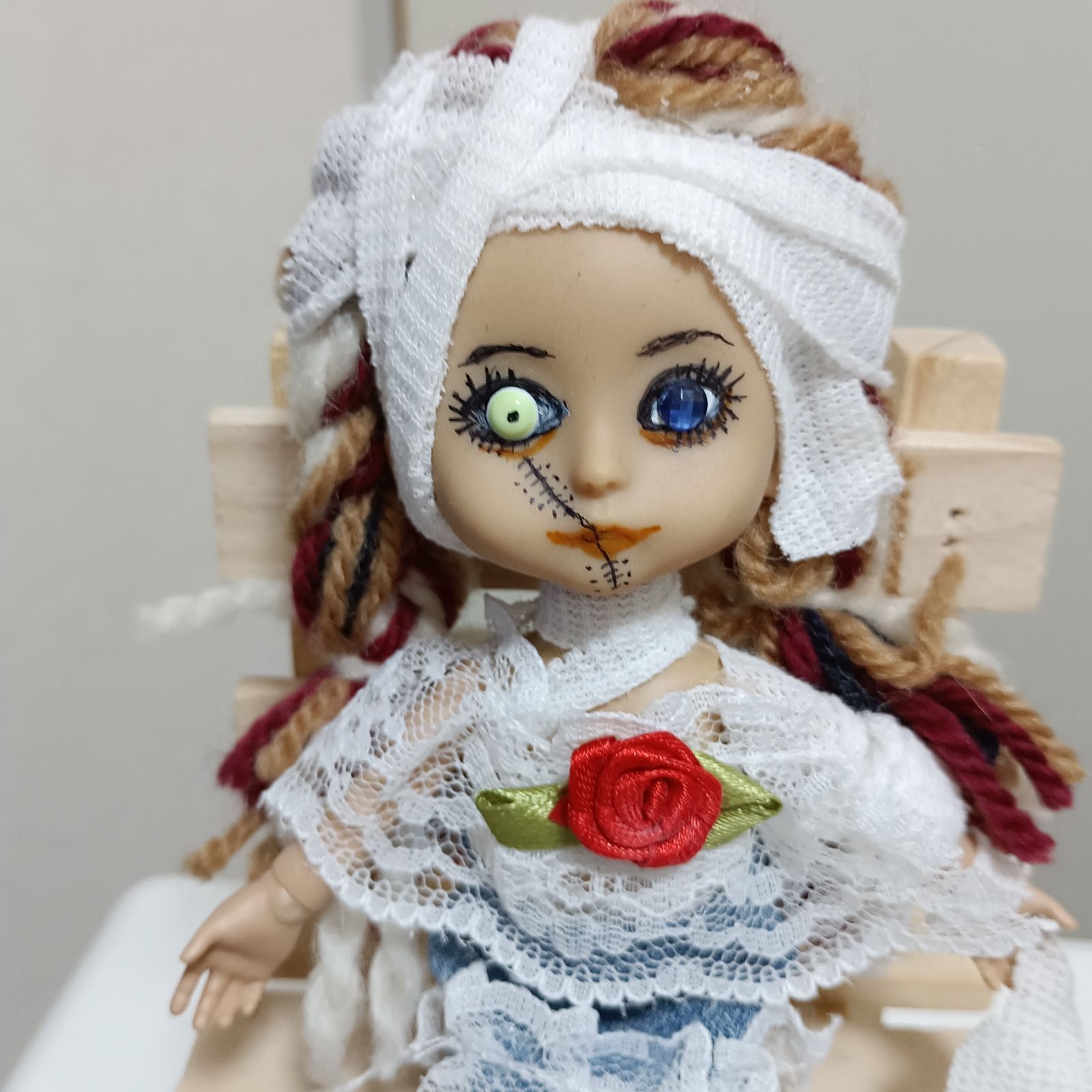 ホラードール　人形 不死メイドとホラーナイト” ミニドール その他人形 Okina doll(おきな