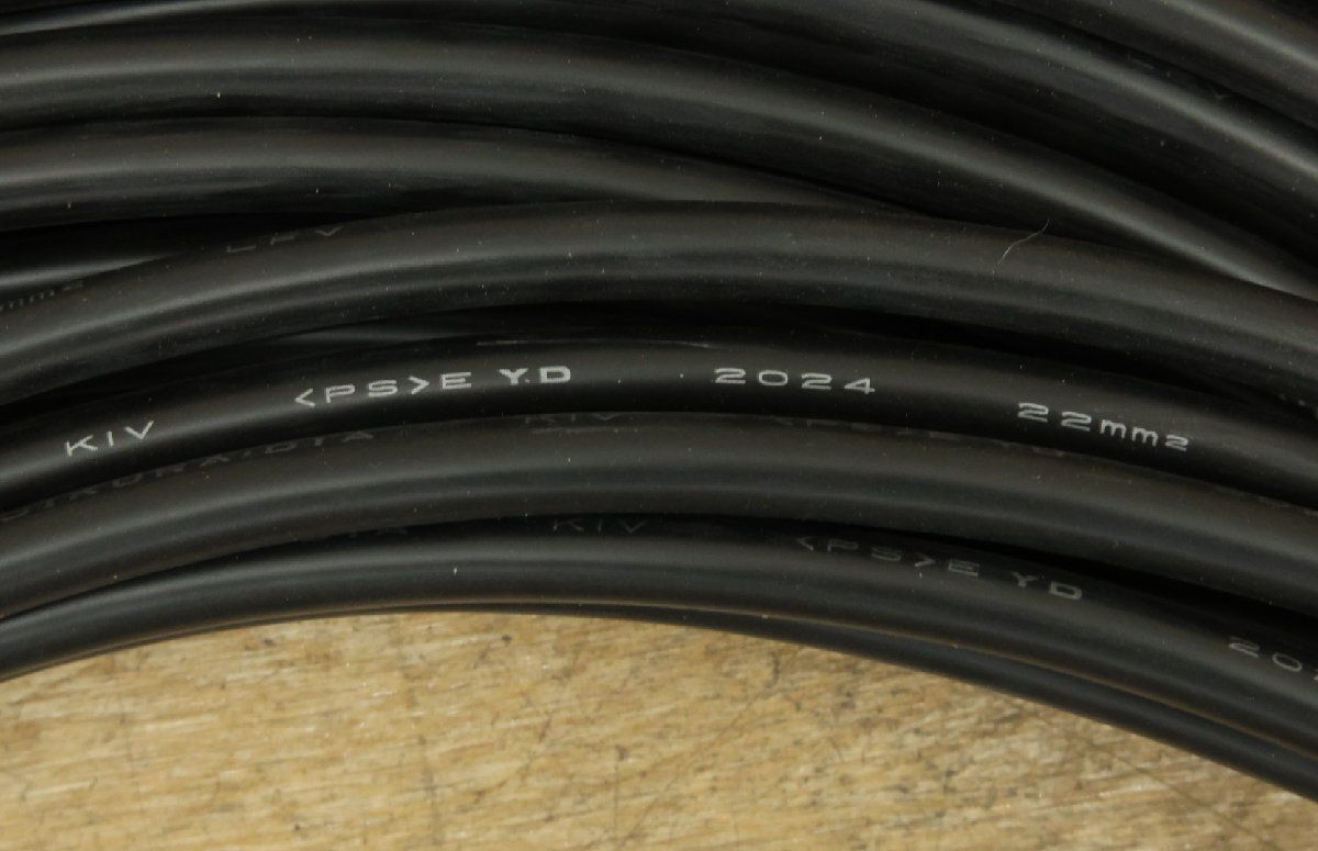 使いかけ品 フジクラ KIVケーブル 22 SQ 重量8.4 kg分 製 配送不可 併 KG