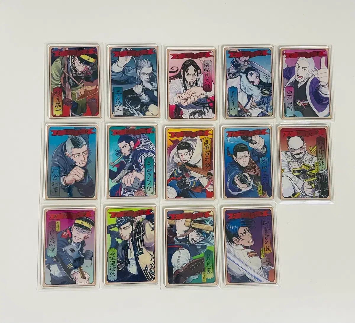 ゴールデンカムイ ステイタス カード まとめ オガタ ヒャクノスケ