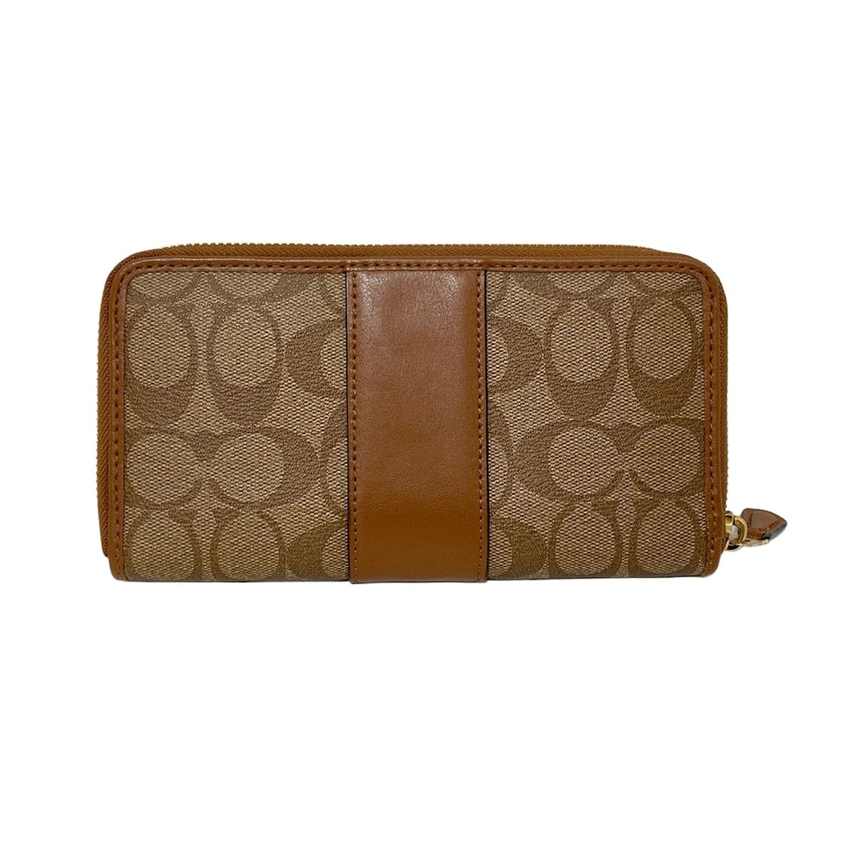 COACH(コーチ) 長財布 ラグジュアリー シグネチャー PVC レザー