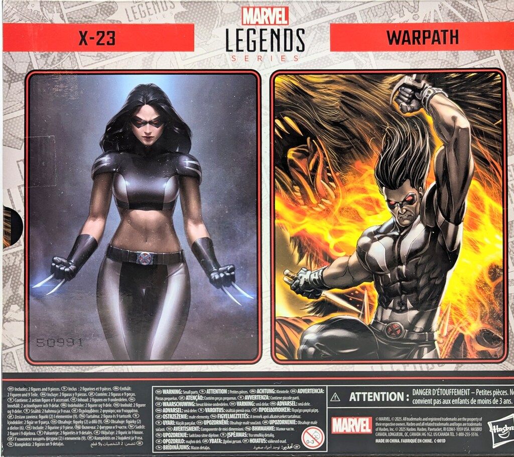 HASBRO ACTION FIGURE X FORCE 23 WARPATH 6インチ