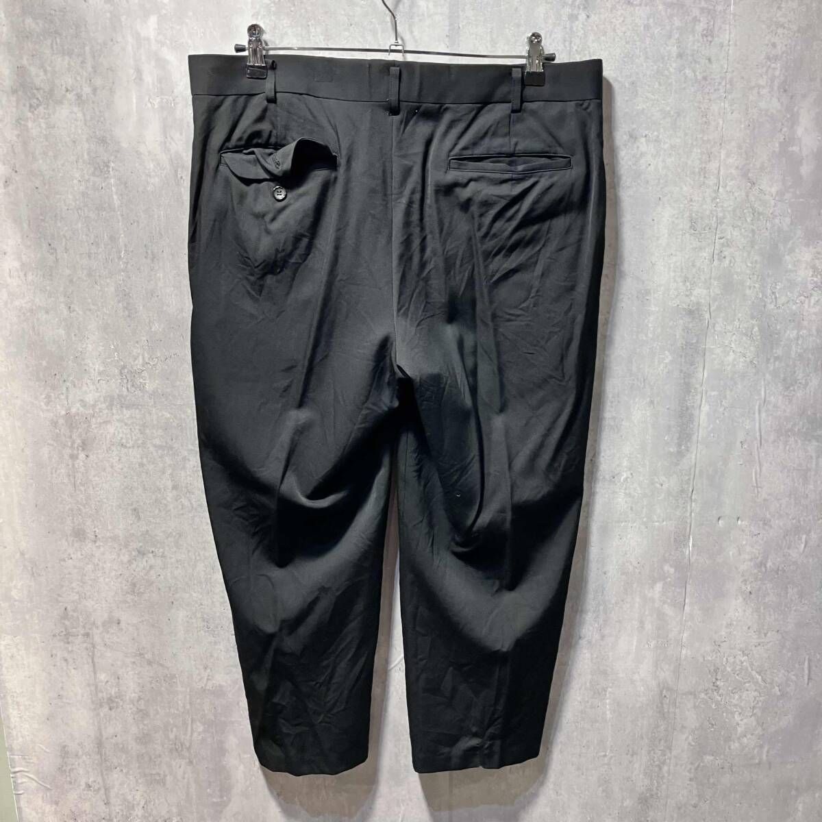 AD2012 COMME des GARCONS HOMME PLUS 定番ウールギャバスラックス PZ