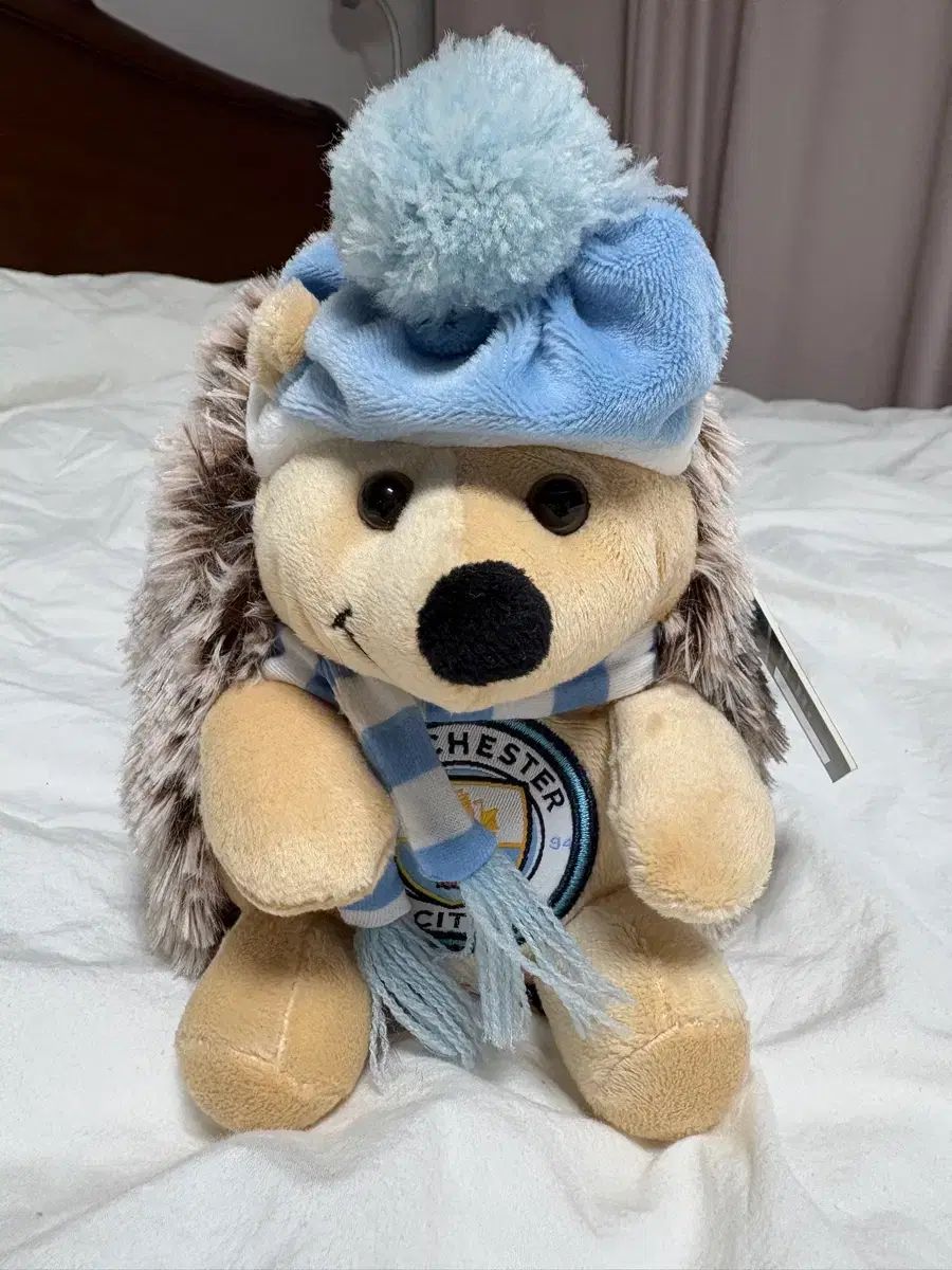 マンチェスターシティ ハリネズミ ぬいぐるみ モデル