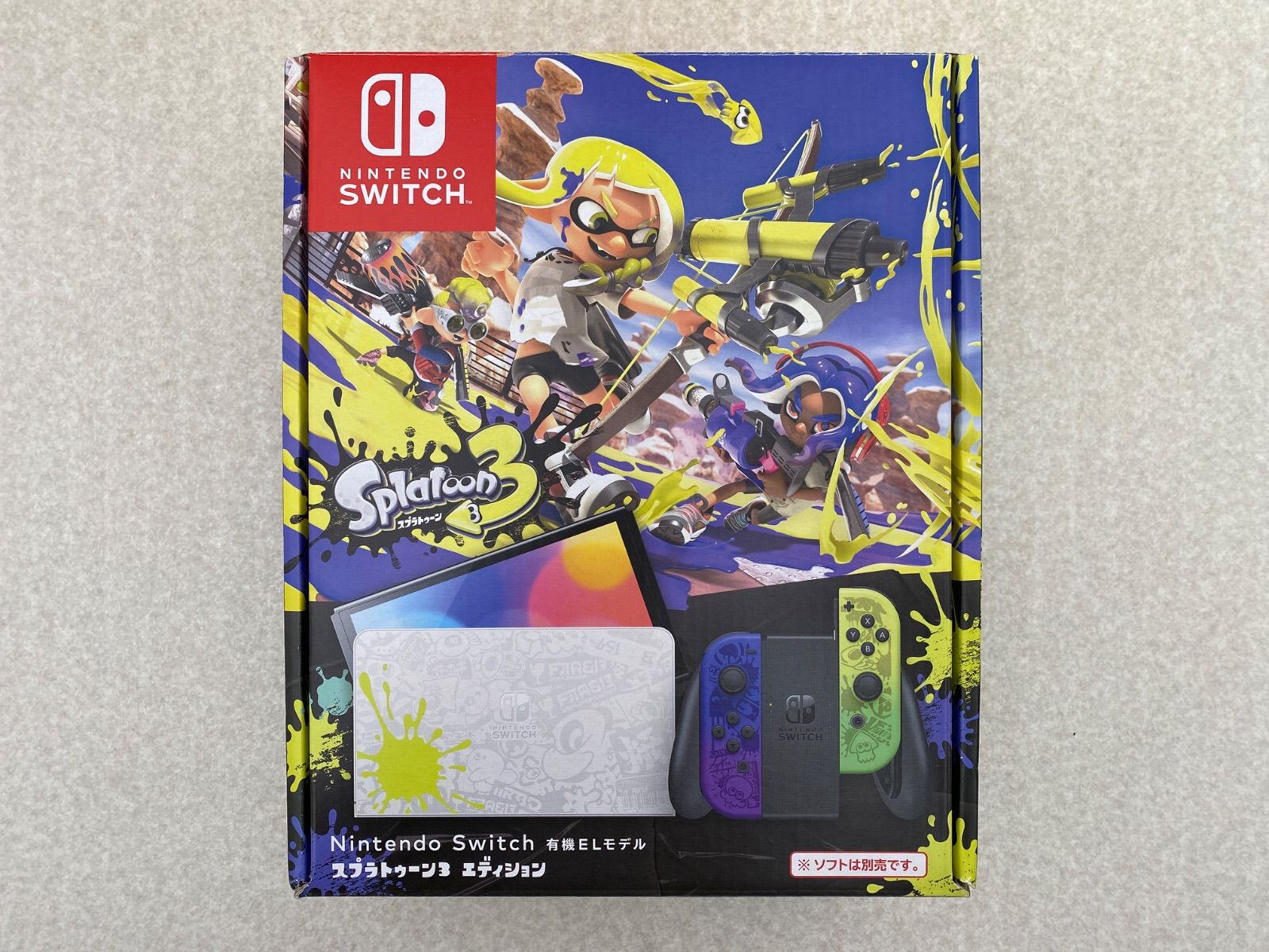 ◇Nintendo Switch 本体 有機ELモデル スプラトゥーン3エディション