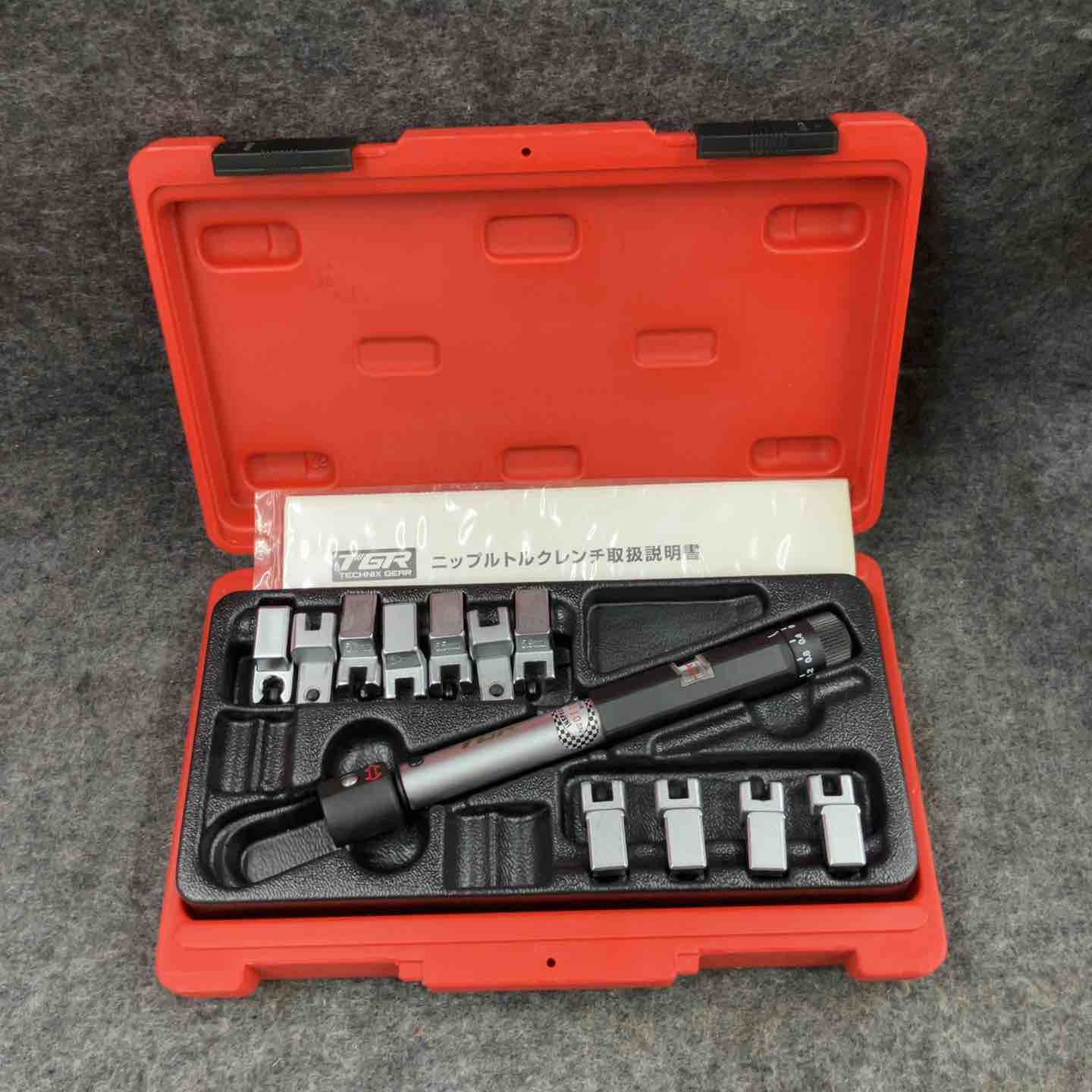 テクニクスギア TGR ニップルトルクレンチセット スポークニップル用