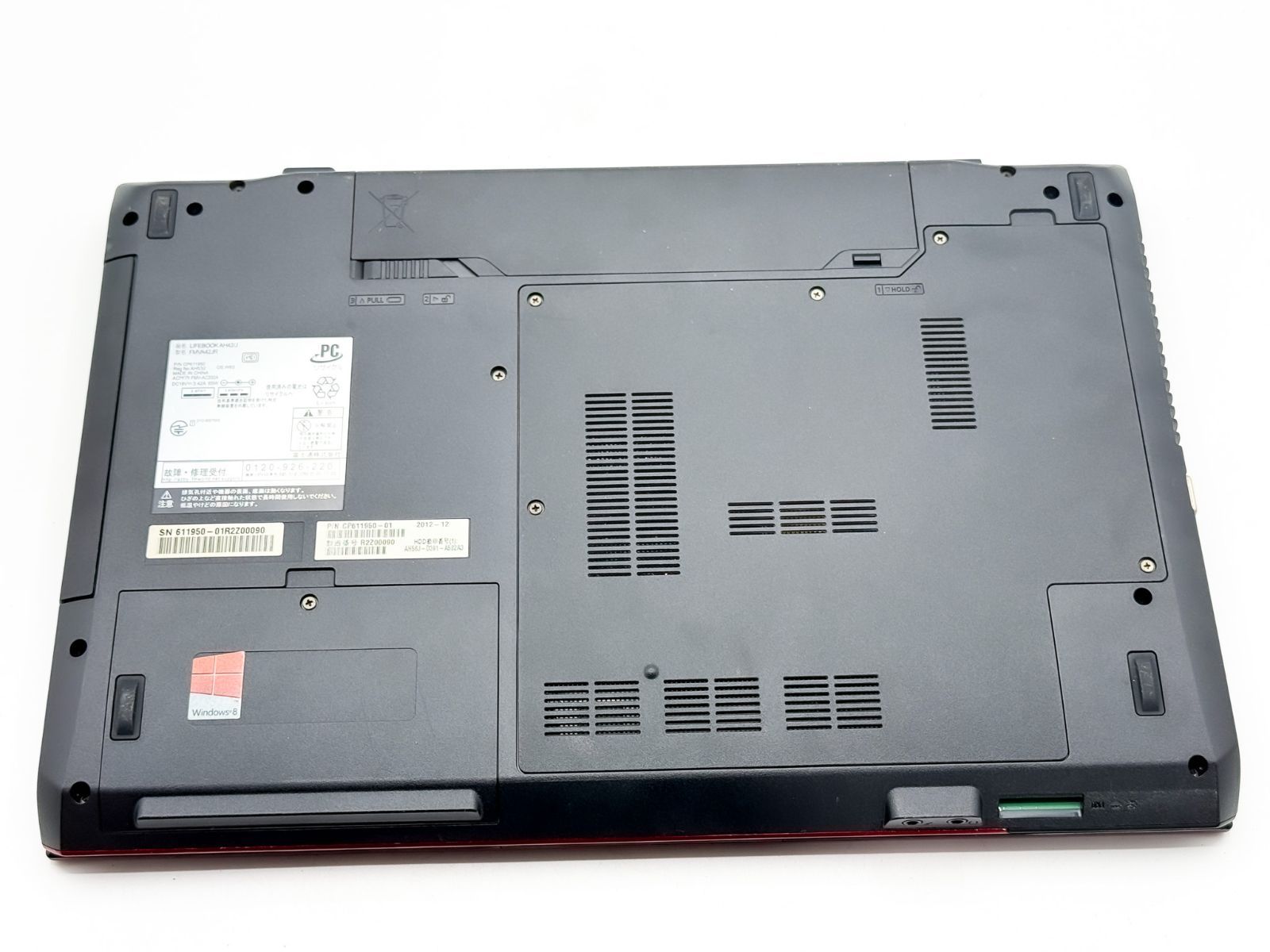 FUJITSU FMVA42JB LIFEBOOK AH42/J win8 ジャンク 10/29① 得価，送料