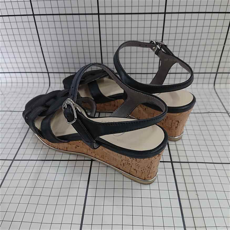 ダイアナArtemis ブラックウェッジソールサンダル ダイアナArtemis ブラックウェッジソールサンダル artemis by DIANA