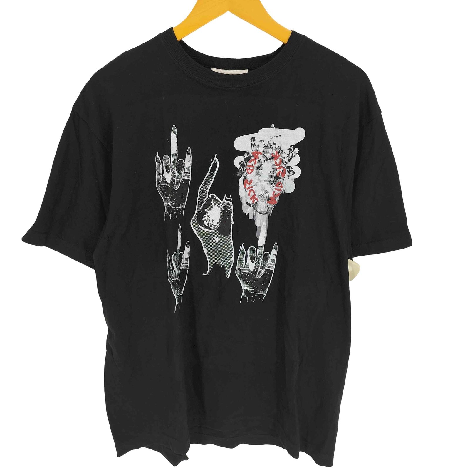 ユーズドフルギ USED古着 総柄 モックネックニット レディース 表記無