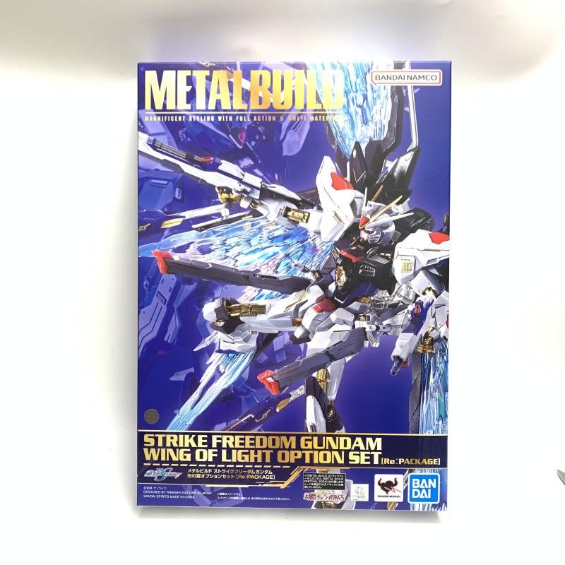 中古】未開封 METALBUILD ストライクフリーダムガンダム 光の翼
