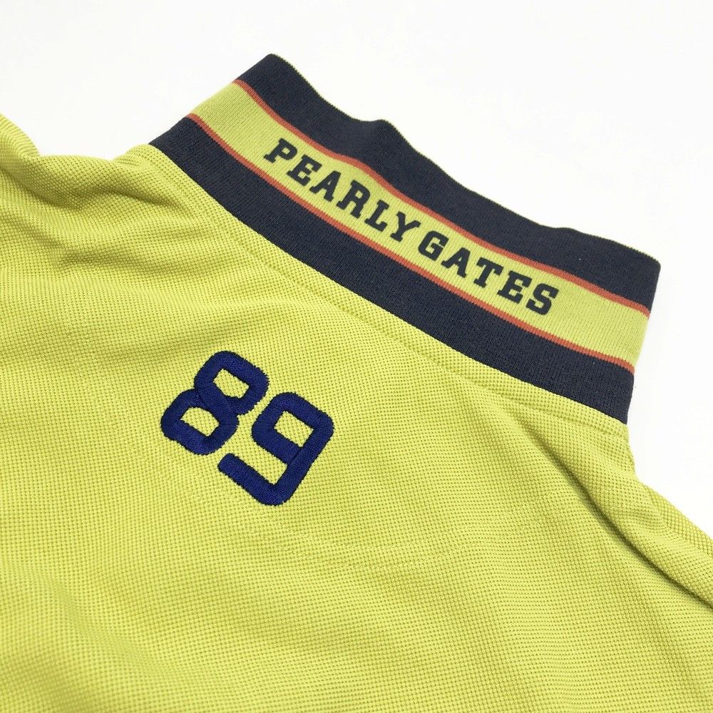 サイズ：5 PEARLY GATES パーリーゲイツ 半袖ポロシャツ グリーン系