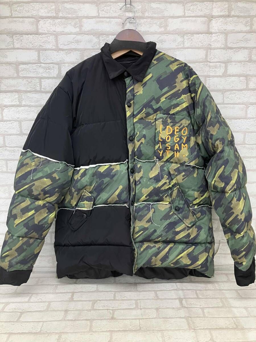 LIAM HODGES／リアム ホッジス／インポート／ダウンジャケット／888844／size L／モンスターダウン／迷彩／肉厚