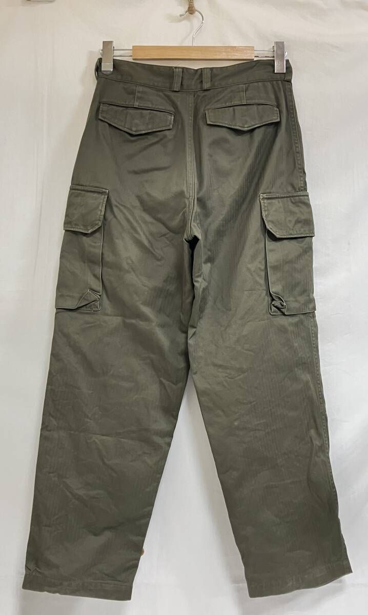 AUBERGE SUVIN47 サイズ38 カーキ 日本製 M47 オーベルジュ カーゴ