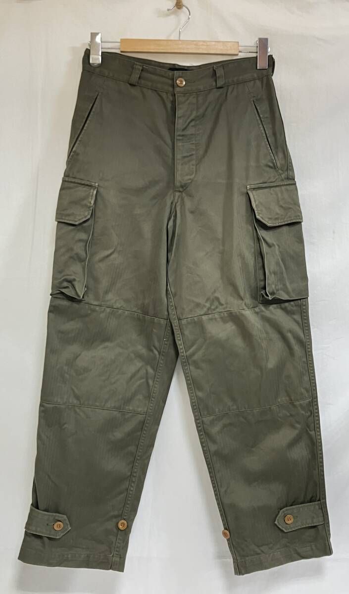 AUBERGE SUVIN47 サイズ38 カーキ 日本製 M47 オーベルジュ カーゴ