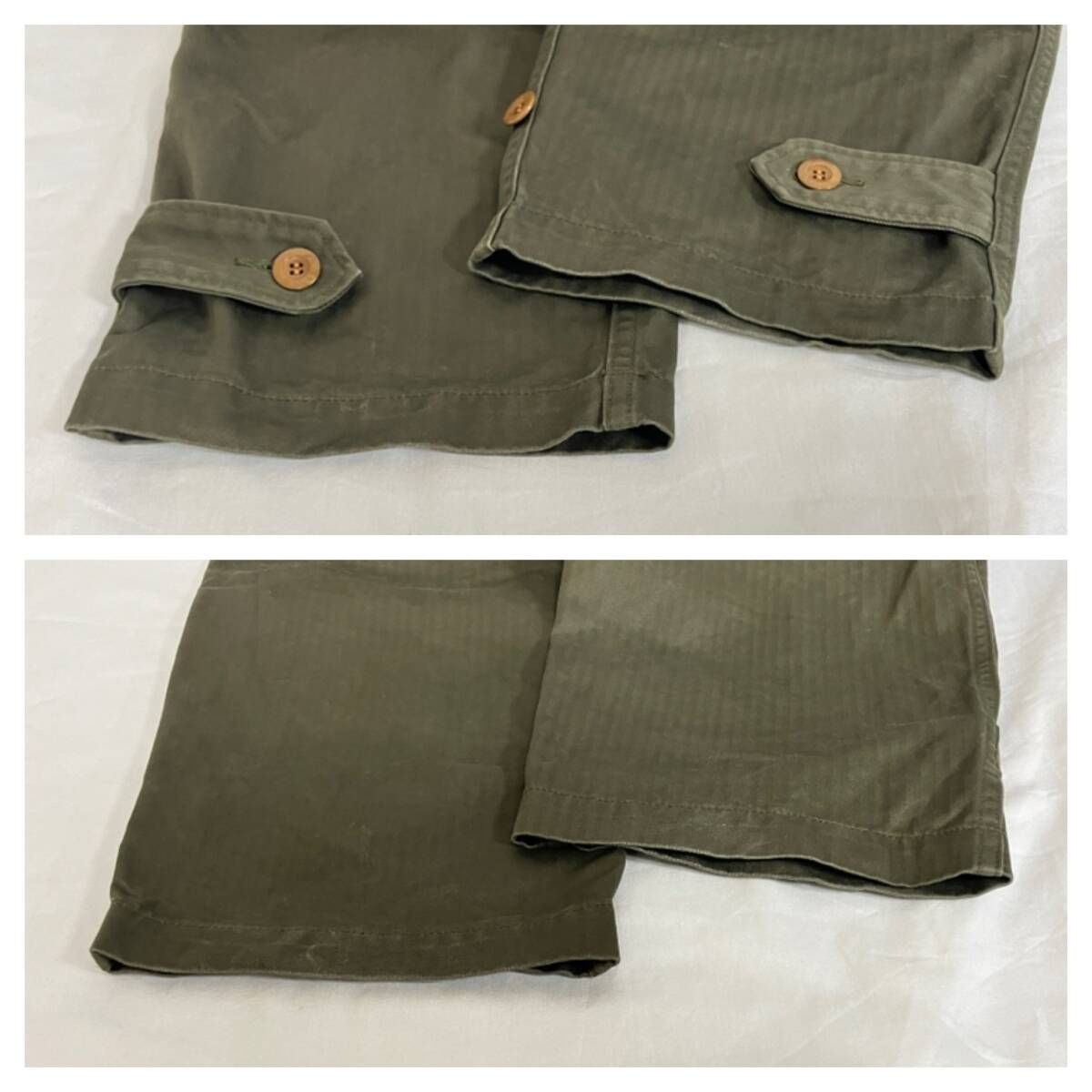 AUBERGE SUVIN47 サイズ38 カーキ 日本製 M47 オーベルジュ カーゴ