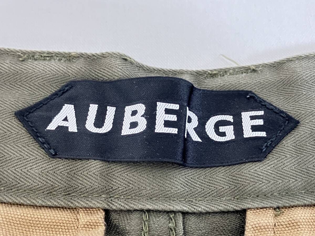 AUBERGE SUVIN47 サイズ38 カーキ 日本製 M47 オーベルジュ カーゴ 