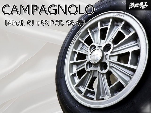 CAMPAGNOLO カンパニョーロ 14インチ 6J +32 （実測） 2024 PCD 98 4H