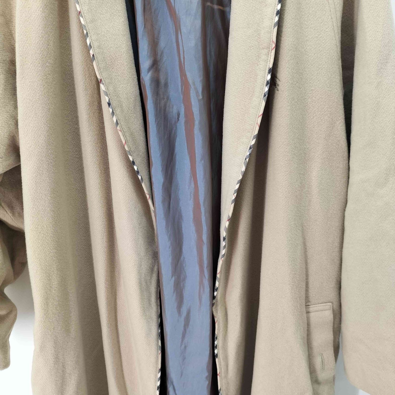 バーバリーロンドン BURBERRY LONDON ウールカシミヤガウンコート