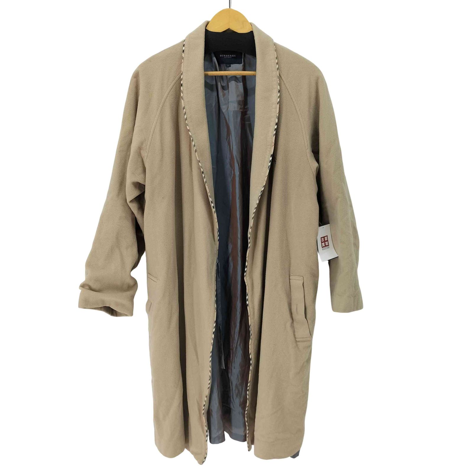 バーバリーロンドン BURBERRY LONDON ウールカシミヤガウンコート