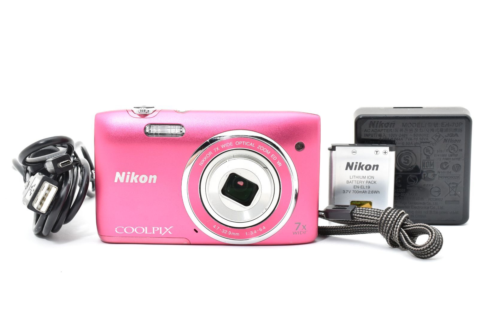 難アリ】Nikon ニコン COOLPIX S3500 - メルカリ