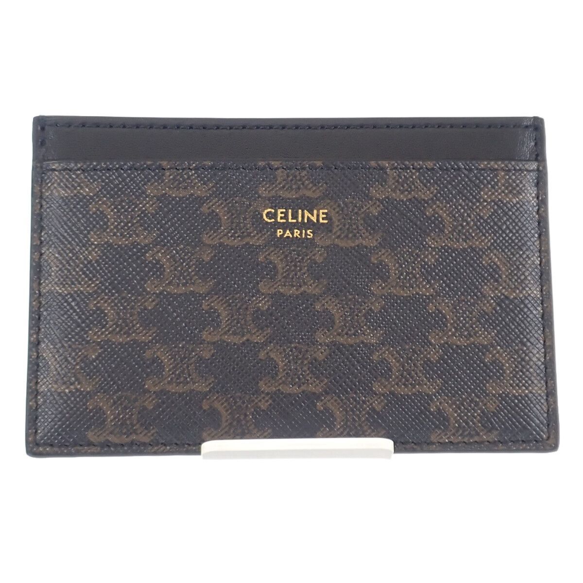 CELINE】カードホルダー カードケース 10B702BQ4.38NO PVC レザー