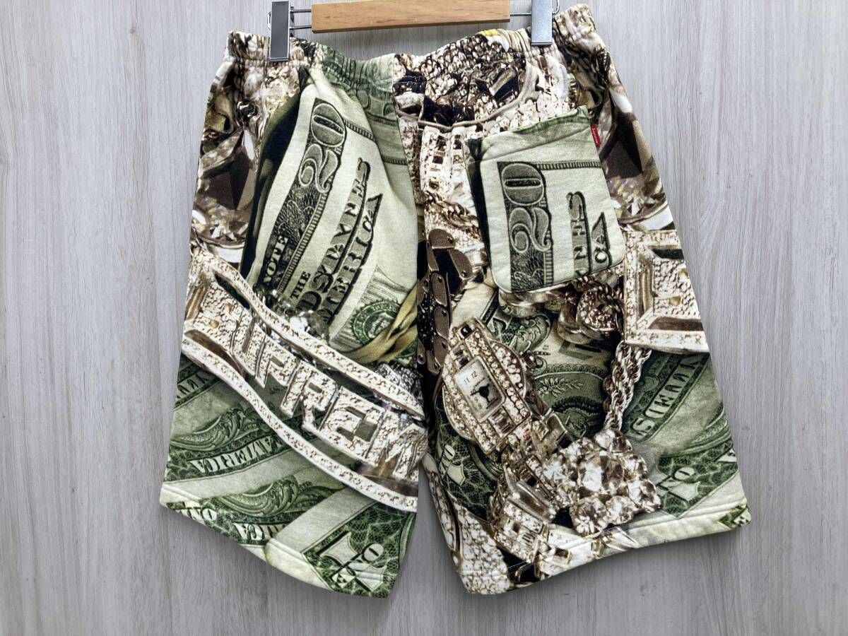 Supreme シュプリーム メンズ ドル柄 ハーフ綿パン ハーフパンツ Mサイズ