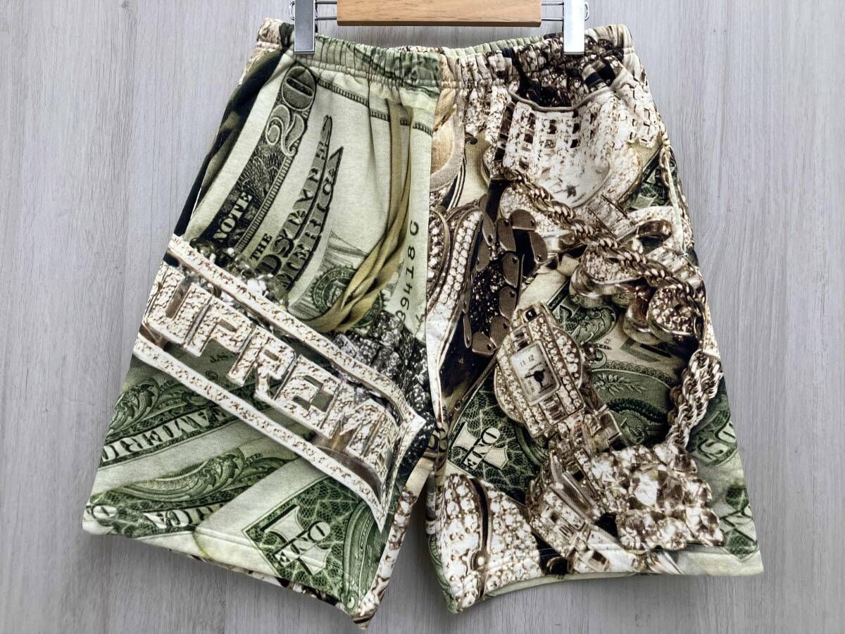 Supreme シュプリーム メンズ ドル柄 ハーフ綿パン ハーフパンツ Mサイズ