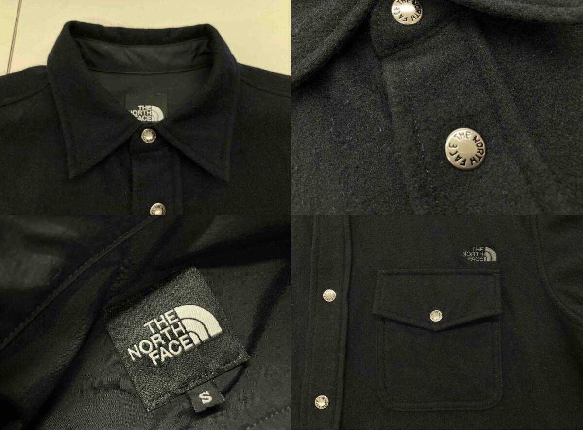 THE NORTH FACE 長袖シャツ 'ロングスリーブウッドランドウールシャツ