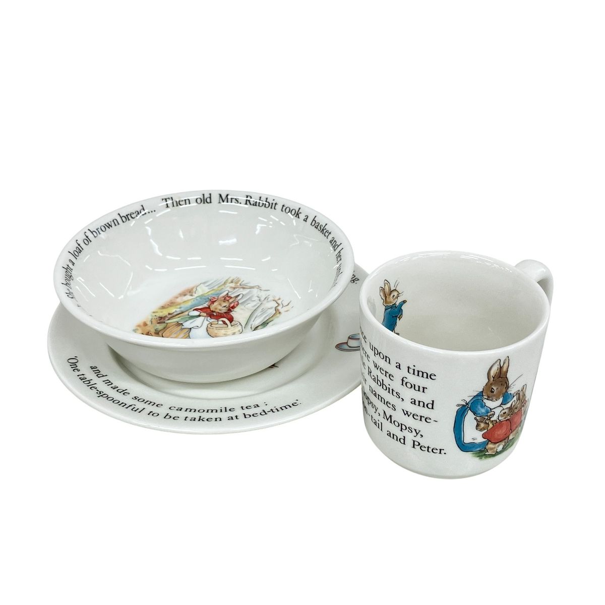 PETER RABBIT カトラリー マグカップ 皿 セット 食器 中古 K10681919