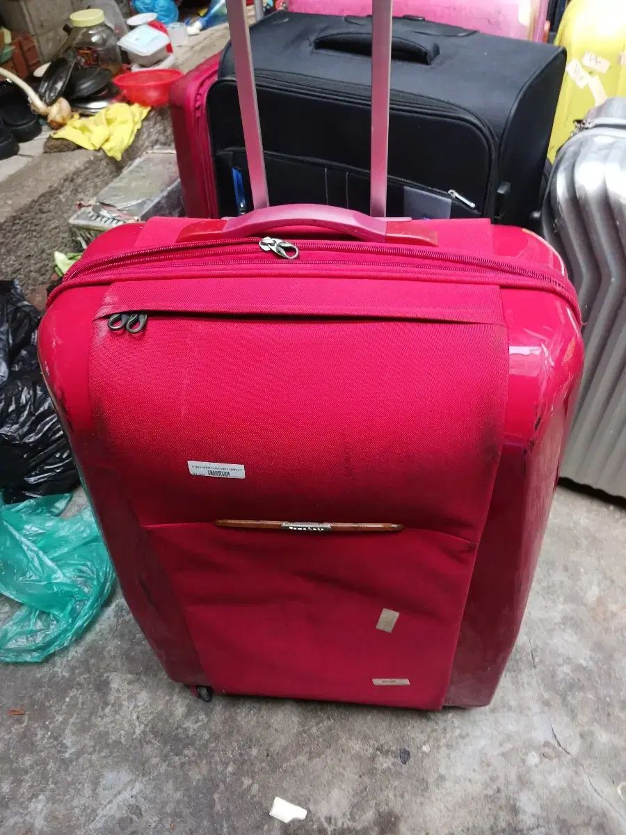 サムソナイト 29インチ 赤 旅行用 キャリアー バッグ