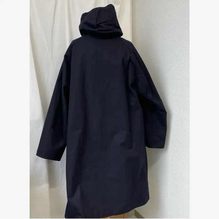 COMOLI コモリ W03-04012 コットンフーデッドコート モッズコート