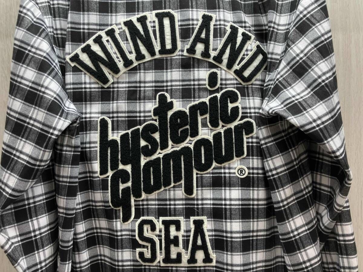 HYSTERIC GLAMOUR × WIND AND SEA WDS-C-HYS-23-AP-Q1-09 長袖シャツ L