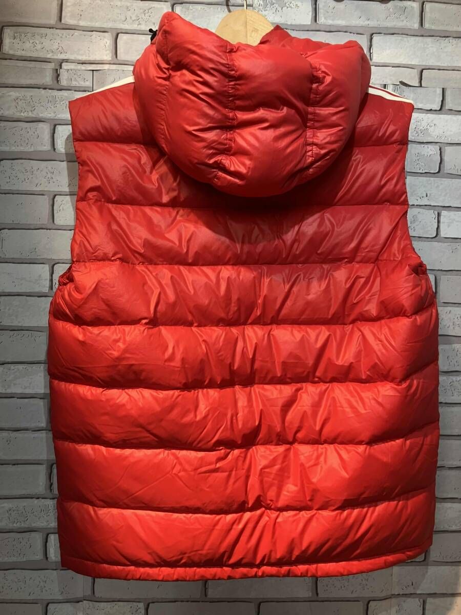 Onitsuka Tiger オニツカ タイガー ダウンベスト レッド OKJ 283 Lサイズ