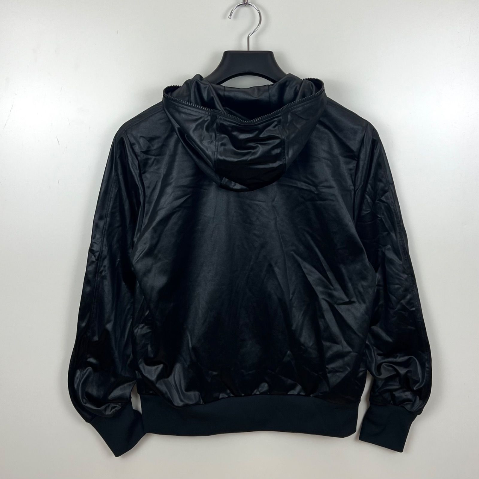 PUMA archive y2k style shiny zip hoodie M プーマ 光沢 フルジップ 