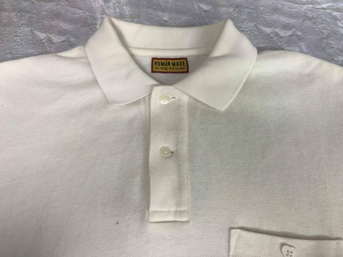 HUMAN MADE ヒューマンメイド 半袖ポロシャツ BIG POLO SHIRT