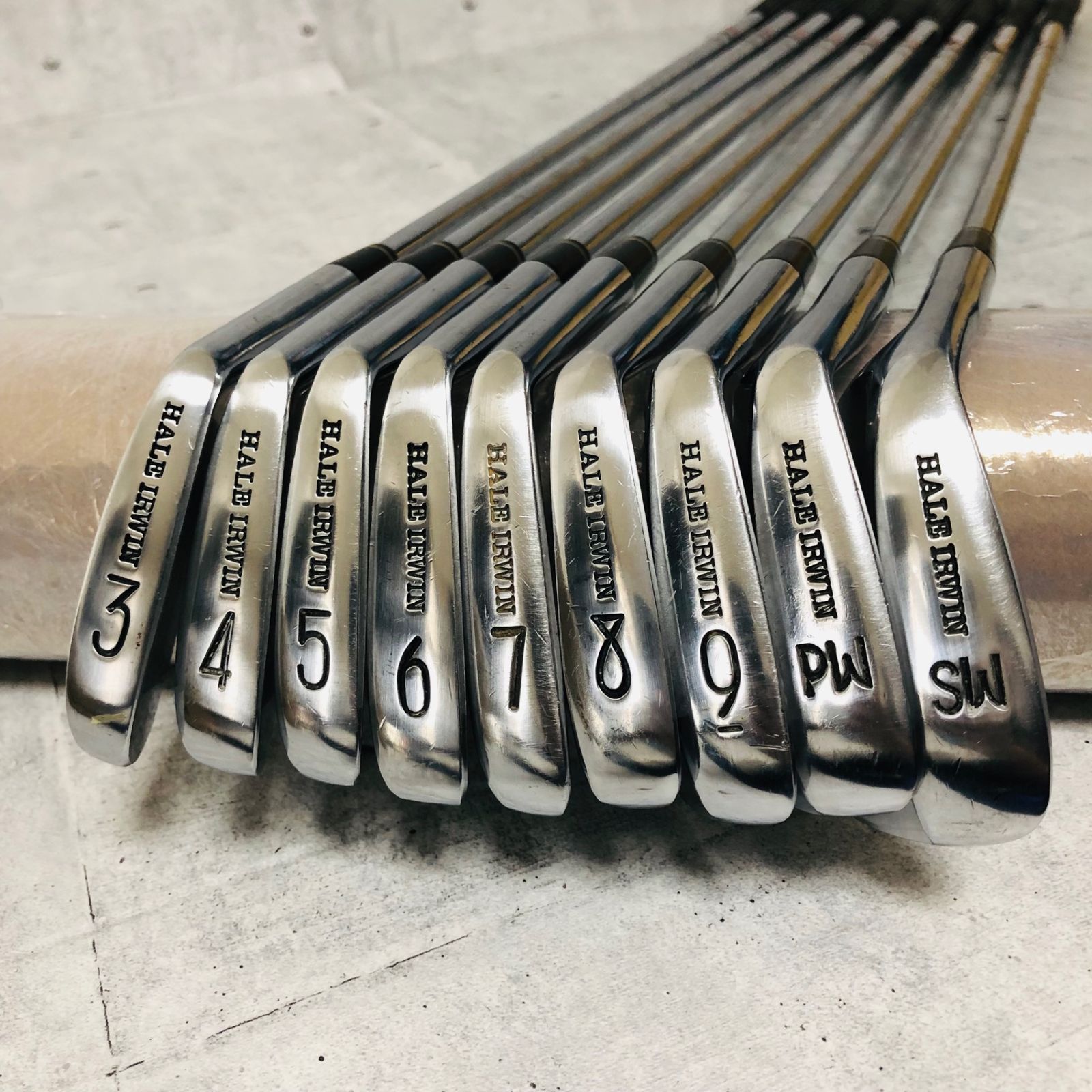 ヘイルアーウィンゴルフクラブセット　ウッド　アイアン　パター レフティ HALE IRWIN ヘールアーウィン アイアン 9本 メンズ ゴルフ