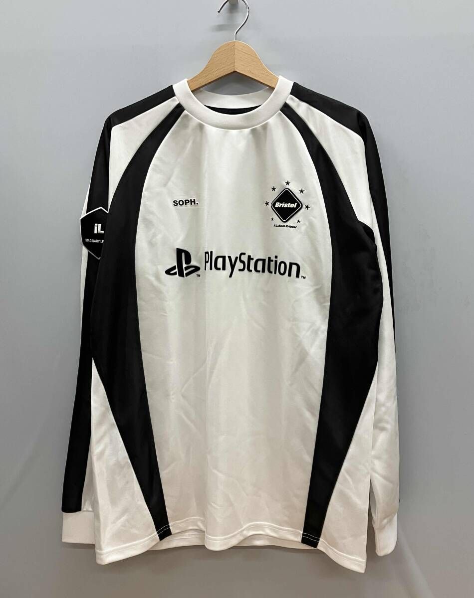 FCRB エフシーアールビー L S BAGGY TOP 長袖シャツ 242007 ホワイト