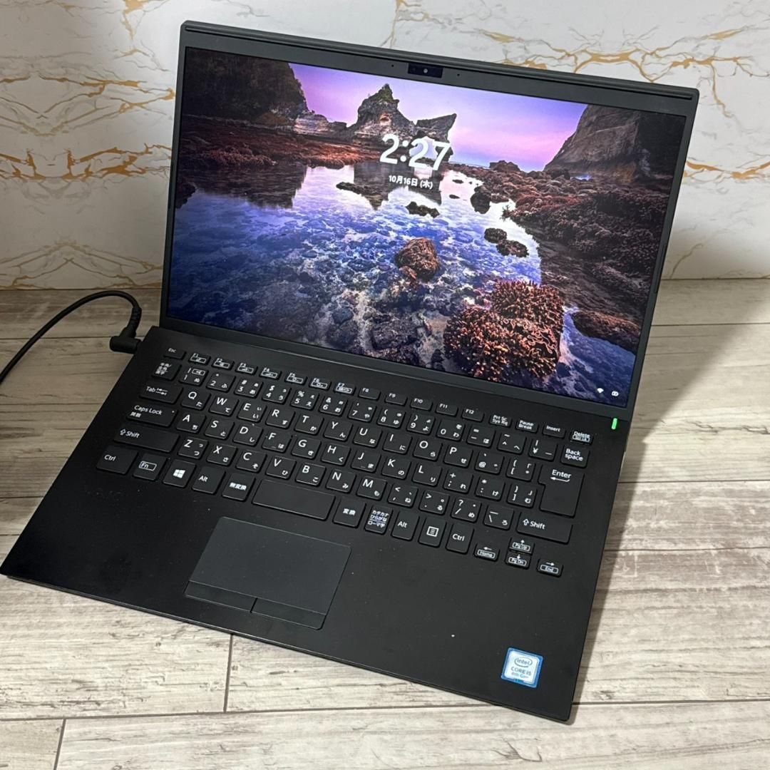 vaio ノートPC i5 8GB SSD 256GB offce2021 Office付き 即納 初心者に