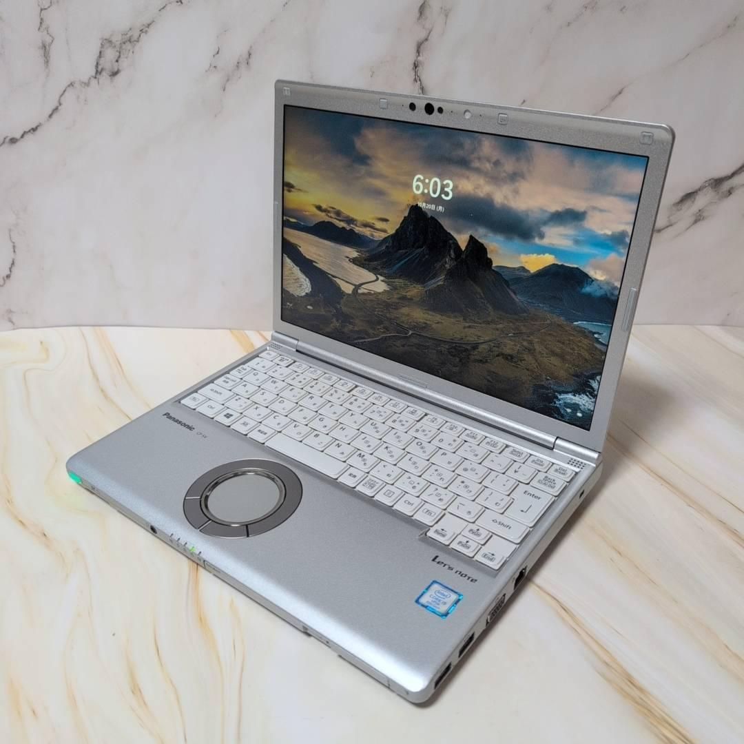 レッツノート SV7 第8世代i5 8GB SSD256GB office Office付き 即納