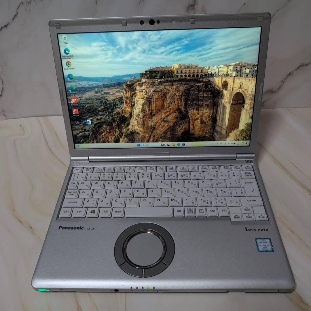 レッツノート SV7 第8世代i5 8GB SSD256GB office Office付き 即納