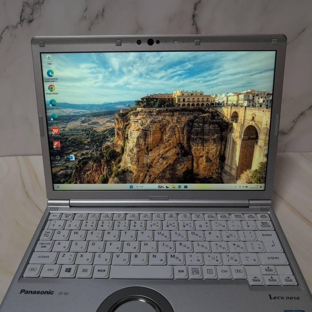 レッツノート SV7 第8世代i5 8GB SSD256GB office Office付き 即納