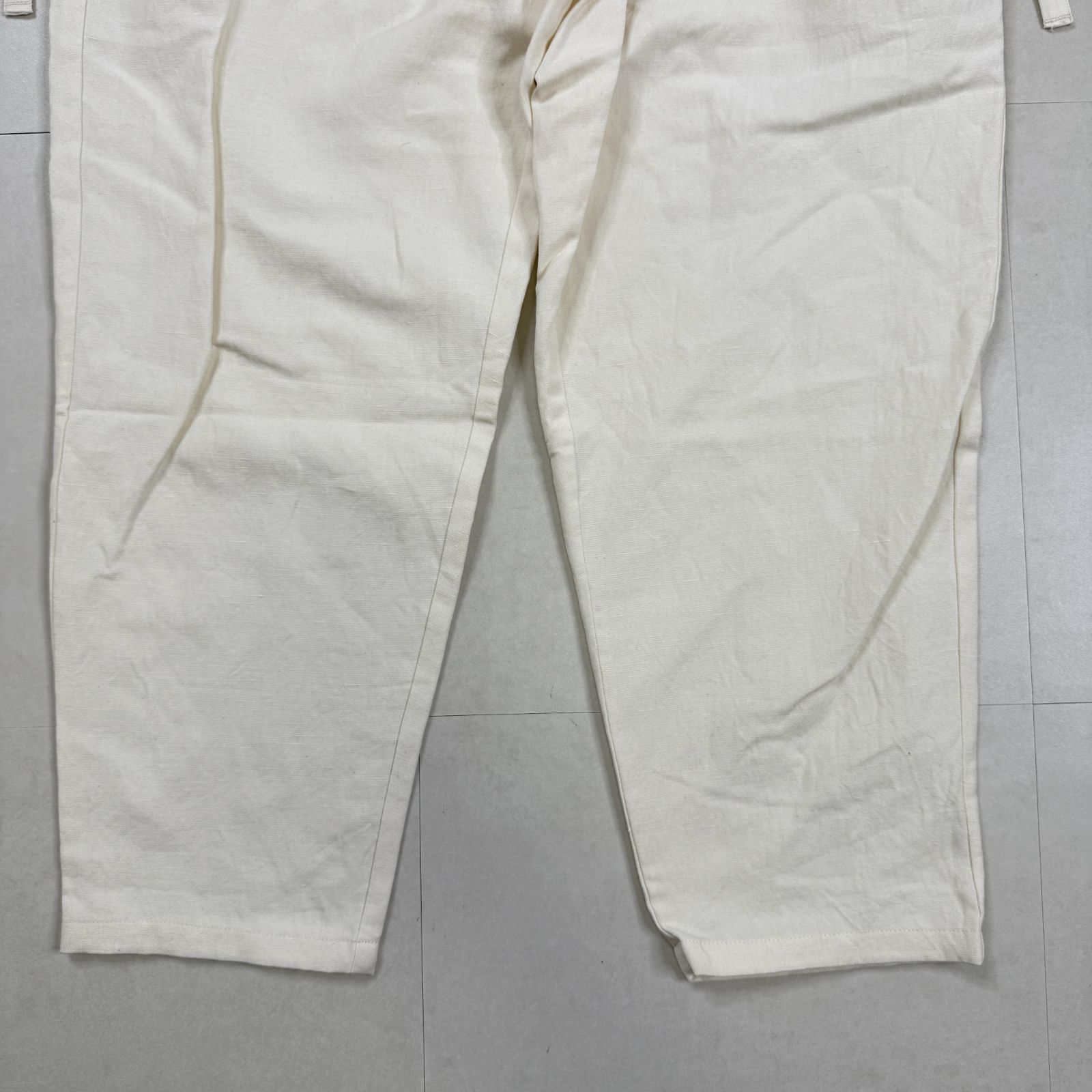 gasa】 ガサ コットン リネン テーパードパンツ サルエルパンツ - メルカリ