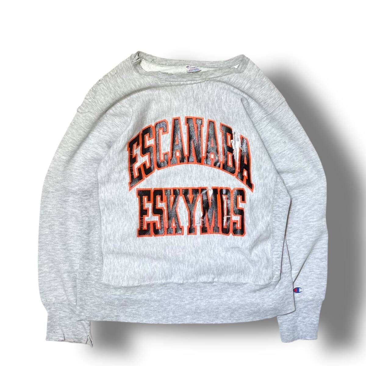 80s Champion REVERSE WEAVE トリコタグESCANABA 二段 sweat shirt