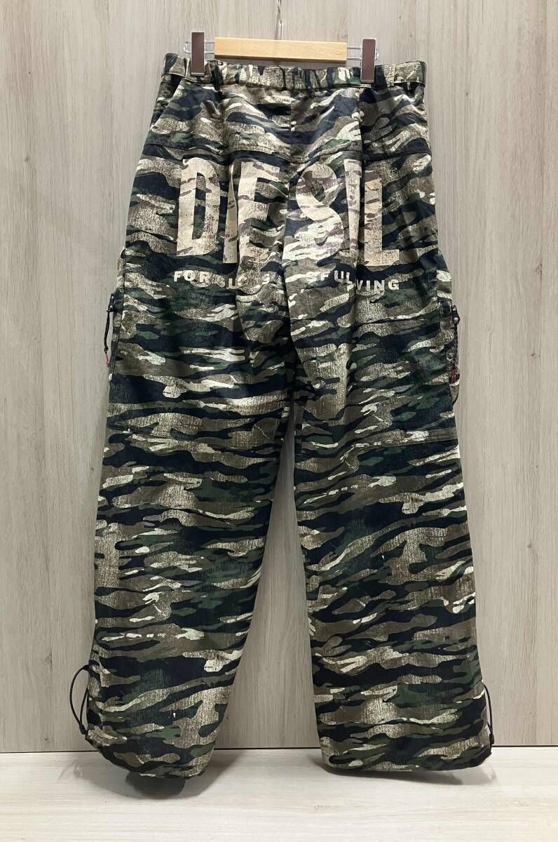 DIESEL パンツ Sサイズ 迷彩柄 ディーゼル